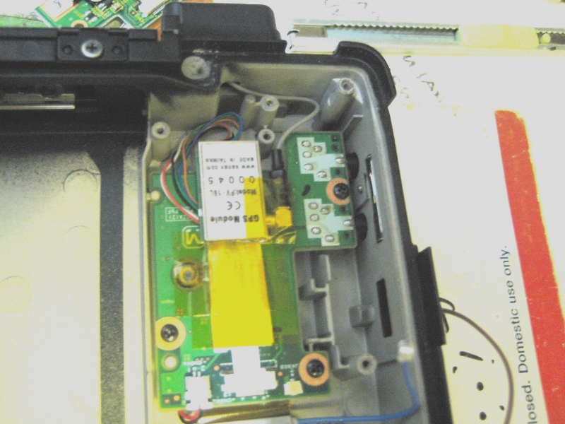 GPS signal on CF-19MK1 SAN NAV module SirfIII